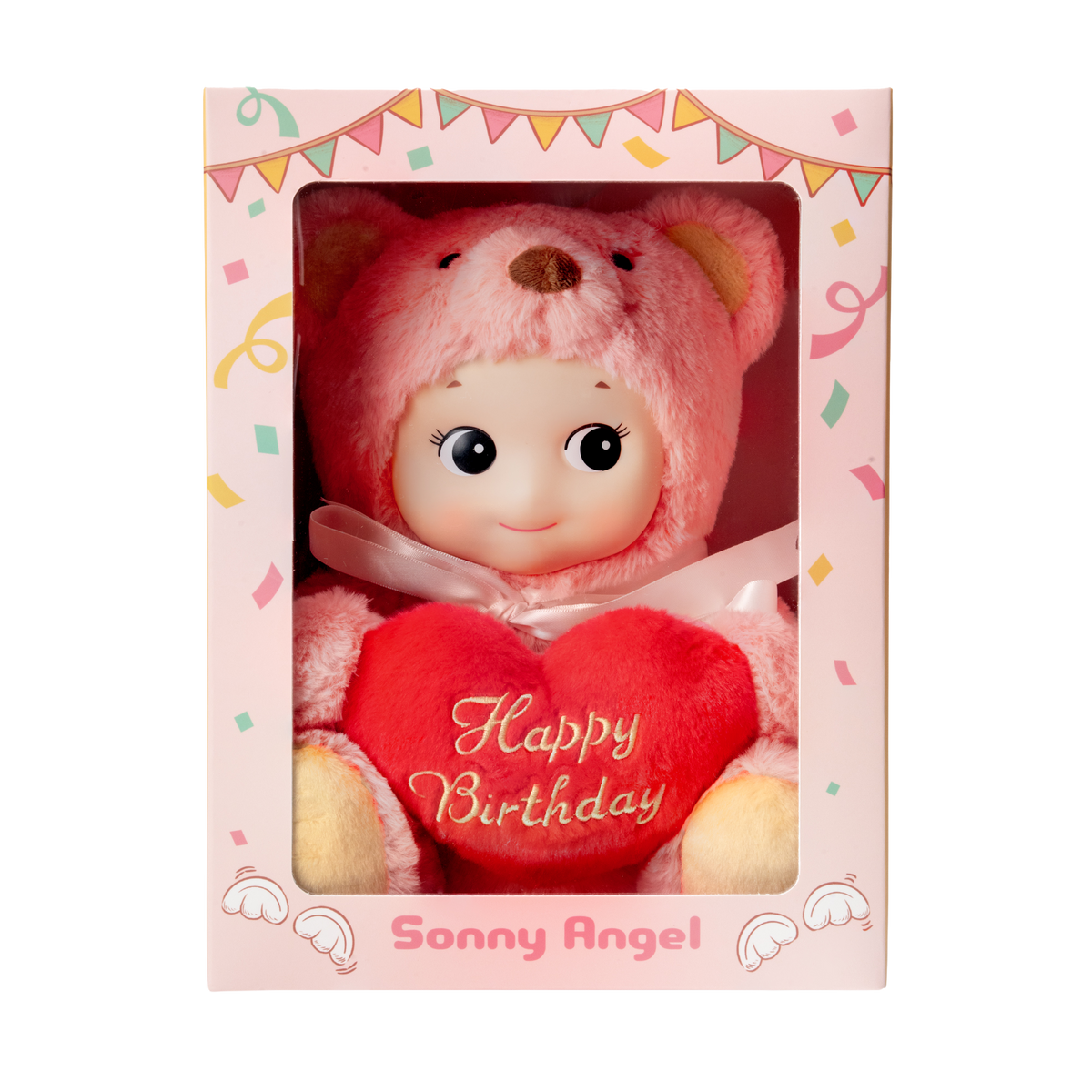 Sonny Angel Cuddly Bear Happy Birthday Plush