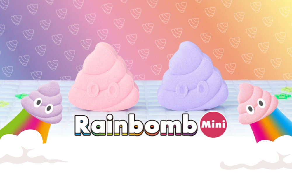 Dreams Rainbomb Mini Poop Emoji Bath Bomb