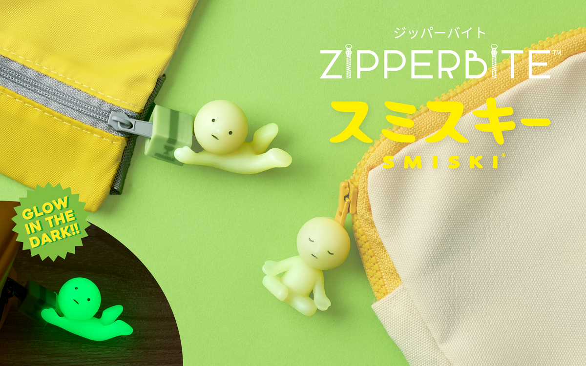 SMISKI ZIPPERBITE Vol. 2 Glow-in-the-Dark Zipper Pull